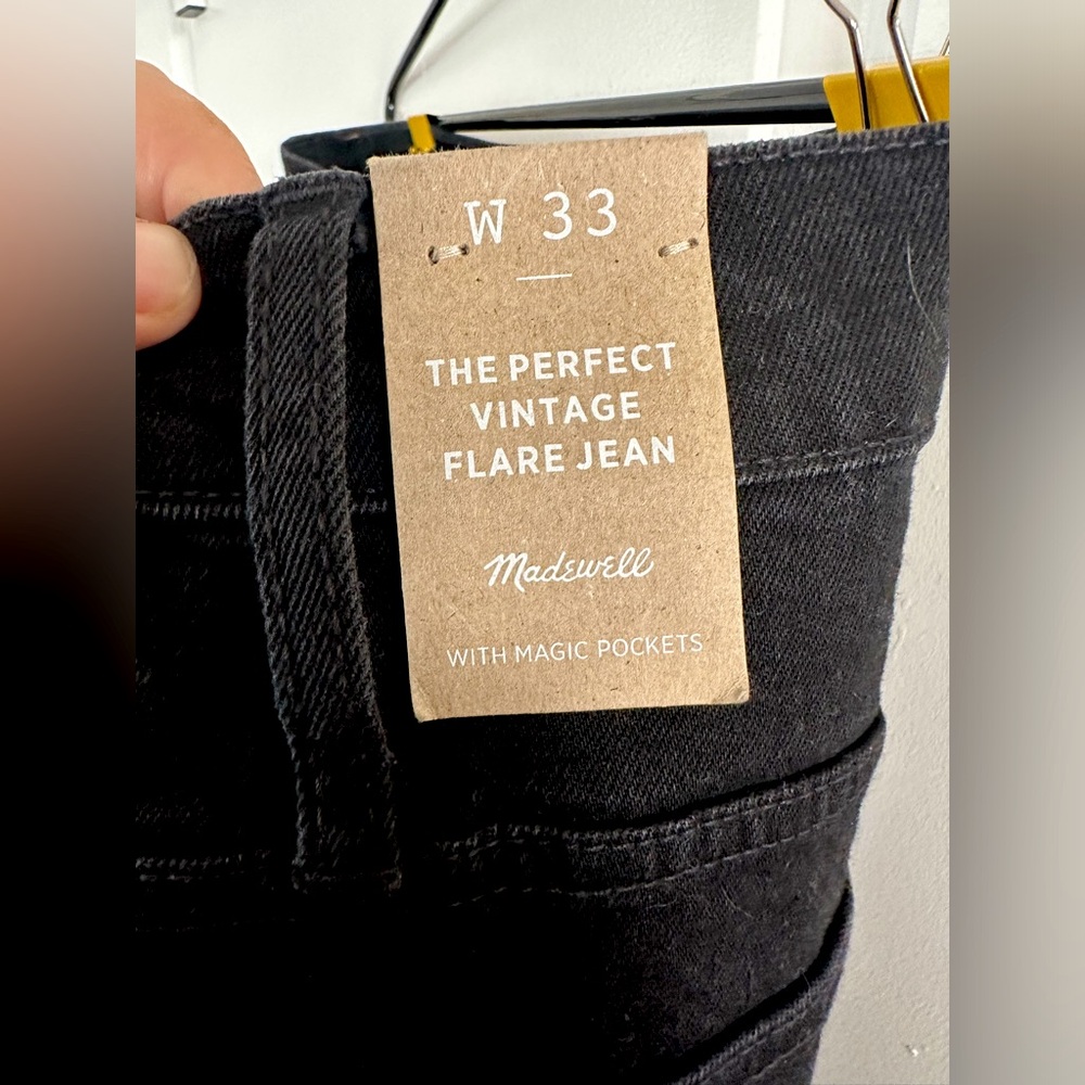 Madewell Perfect Vintage Flared Jean NWT - Size 33